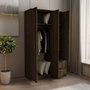 Hanah Home Armario Merlin - Walnut